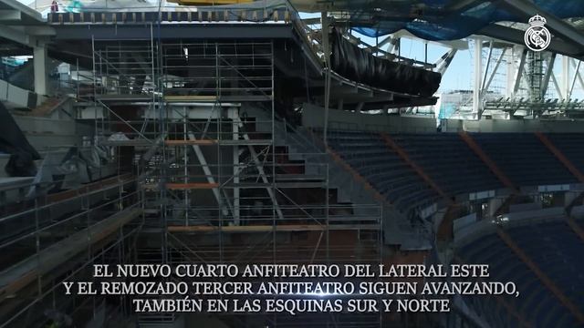 NEW Santiago Bernabéu stadium works (January 2023) | Real Madrid смотреть онлайн