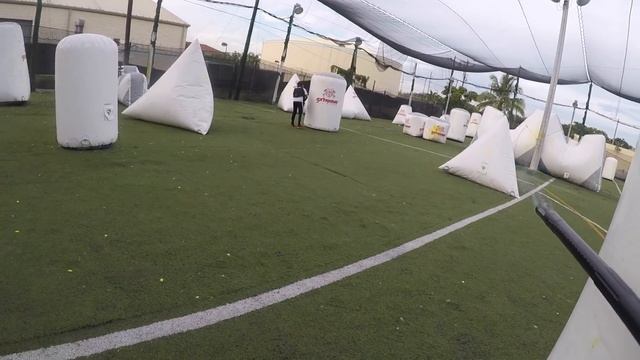 quick speed ball game - at extreame rage paintball park - using spyder mr100 !!! смотреть онлайн