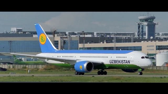 Москва-Ташкент ??Uzbekistan Airways Boeing 787-8 Dreamliner @Russpotter смотреть онлайн
