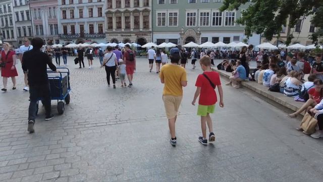 КРАКОВ. В ожидании CUAET визы. Польша. КРАКОВ за 1 день - Я В ШОКЕ. смотреть онлайн