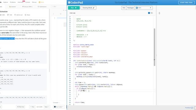LEETCODE 621 - Task Scheduler - Part 2 смотреть онлайн