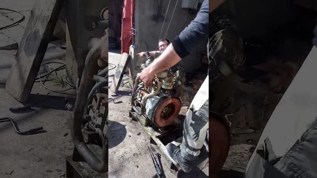 Старый дизель запуск смотреть онлайн