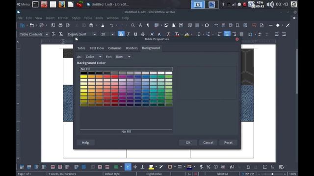 LibreOffice Writer - Table background image [Quick guide] смотреть онлайн