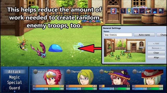 YEP.45 - Swap Enemies - RPG Maker MV смотреть онлайн