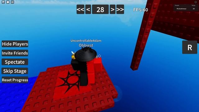 Sklad's Wallhop Per Difficulty Chart Obby 2 (All Stages 1-37) (ROBLOX Obby) смотреть онлайн