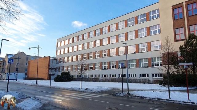 Немного истории про Клайпеду.Площадь Победы. Первая гимназия.Больница Красного креста.Klaipėda.Литв
