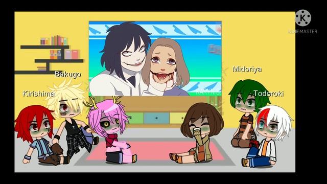 Mha/Bnha react to Creepypasta\Мга реагируют на крипипасту || part 1 || Ru/Eng || смотреть онлайн