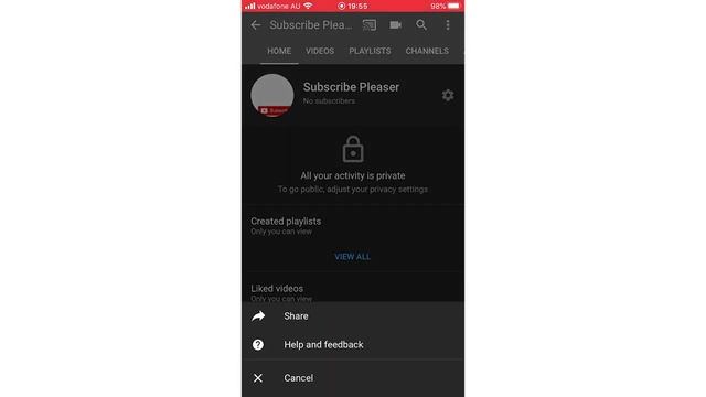 How to Find Your YouTube Channel URL Link on Phone (Mobile YouTube App NEW UPDATE in 2020) смотреть онлайн