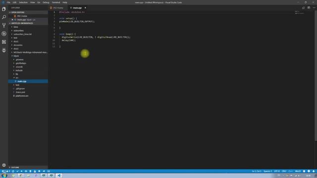 Переход и установка PlatformIO вместо Arduino IDE. смотреть онлайн