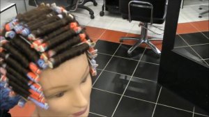 Выполнение классической химической завивки