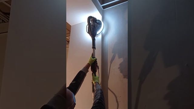 супер машинка для шлифовки стен после шпатлевки смотреть онлайн