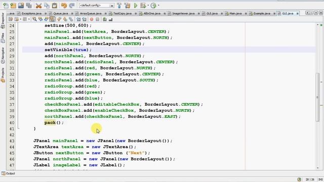 Tut 016 - GUI in Java Example Cont'd смотреть онлайн