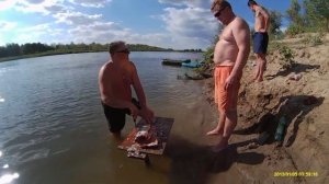 отдых на Ахтубе Пироговка сентябрь 2015