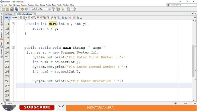 Function in java(Pashto)|| Method with a return type and a passing argument. смотреть онлайн
