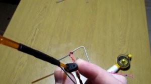 Делаем зимний кивок арбалет часть 2, отгрузка кивка.