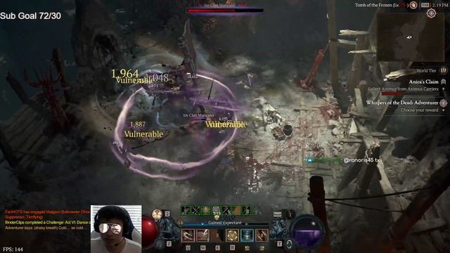 FALLEN TEMPLE CAPSTONE DUNGEON BOSS FIGHT! (I WAS 12 LEVELS UNDER!) смотреть онлайн