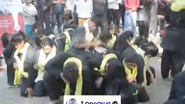STREET PLAY IN MATHAN MAHOSTAVA BY COLLEGE STUDENTS IN NEW DELHI смотреть онлайн