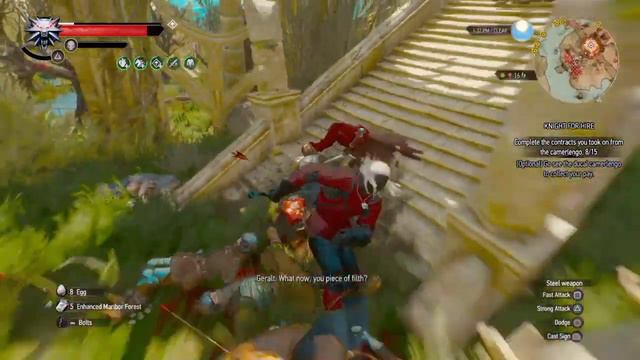 Witcher 3: adrenaline rush смотреть онлайн