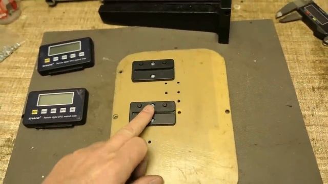 Доработка фрезерного станка. Цифровые линейки. смотреть онлайн