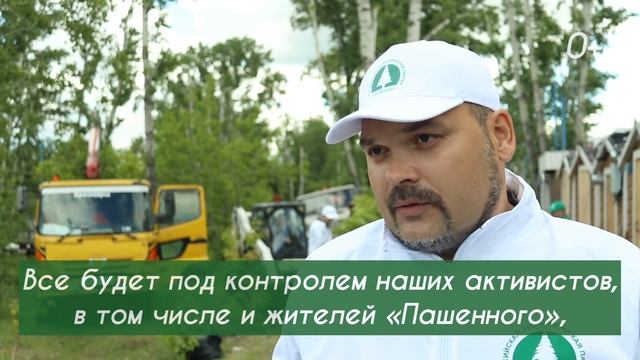 Аллея из ясеней и берёз появилась у жителей микрорайона “Пашенный” после марафона “ЗЕЛЁНЫХ” дел