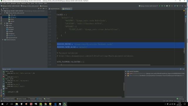 django-docker-redis-tutorial (PART 2) - django-redis 以及 redis api 介紹 смотреть онлайн