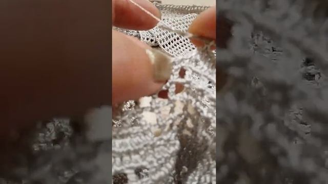 ✔?Филейное вязание крючком.Исправление ошибки при пропуске столбика без распускания ряда. смотреть онлайн