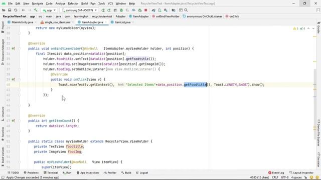OnClicklistener on ImageView or CardView in recyclerview смотреть онлайн
