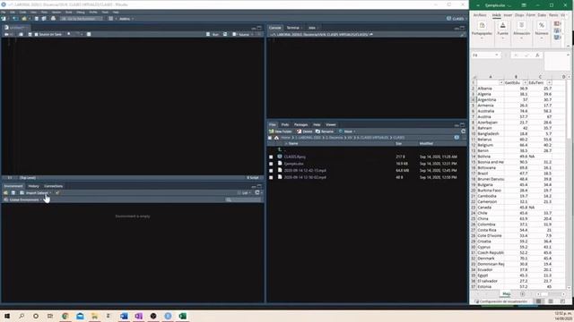 1.. Importar de EXCEL A R-Studio смотреть онлайн
