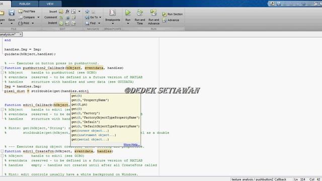 Texture Analysis Citra (GUI Matlab) смотреть онлайн