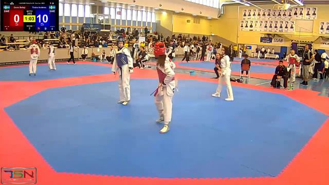 315 Tindra Andersson, Baekdusan TKD vs Genin Baltaji, Team Taekyon 20 0 смотреть онлайн