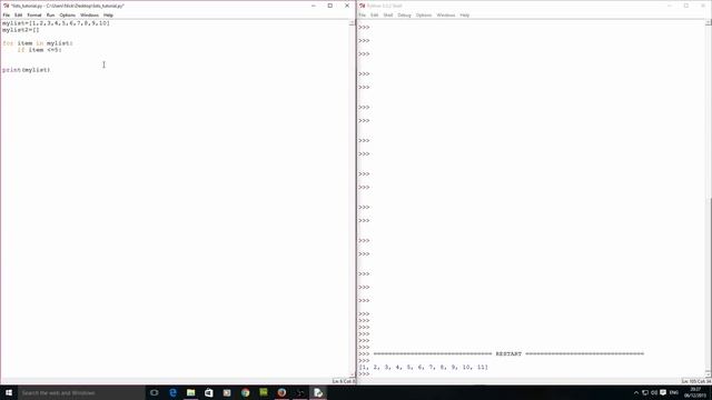 Python- Appending a list смотреть онлайн