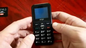 Обзор телефона Ergo F186 Solace Dual Sim