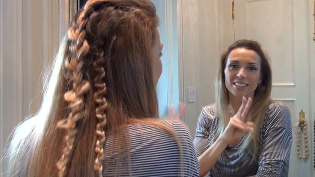 УКЛАДКА за ПЯТЬ минут! ПРОСТАЯ причёска на КАЖДЫЙ день! Причёска Марии Стюарт смотреть онлайн