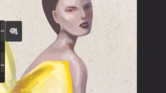 Speedpaint Fashion Sketch iPad Pro Procreate, fashion illustration смотреть онлайн