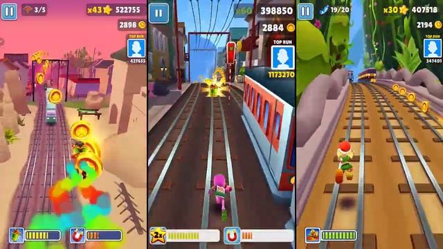 Subway Surfers - Journey To The East vs Iceland vs Bali - Lunar New Year World Tour 2021 Gameplay смотреть онлайн