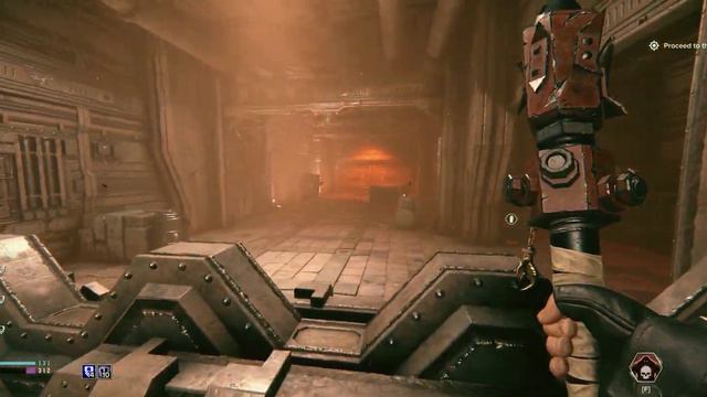 Warhammer 40000 Darktide Maelstrom. The durable Ogryn. смотреть онлайн