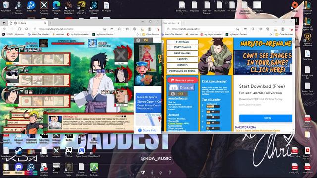 Naruto Arena and Shinobi Roleplay смотреть онлайн