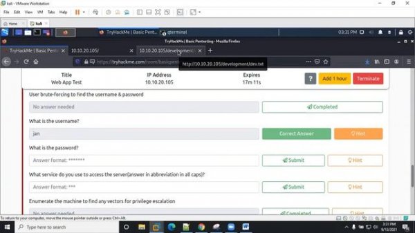 TryHackMe - Basic Pentesting Walkthrough (Web App Testing and Privilege Escalation)