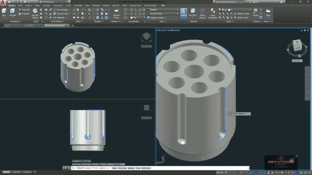 3D MAGAZINE REVOLVER IN AUTOCAD [TAGALOG] 2020 смотреть онлайн