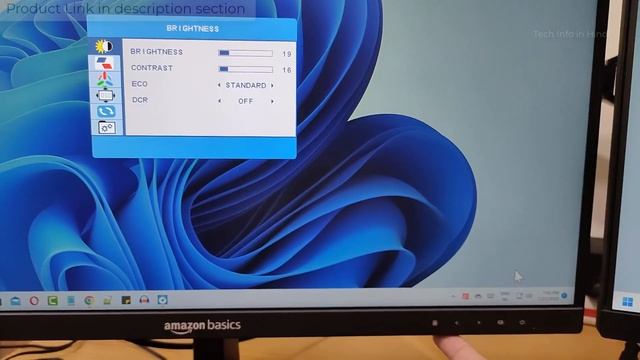 Amazon Basics vs LG - 22Mk600M 21.5" IPS Full HD LED Monitor detail comparison. смотреть онлайн