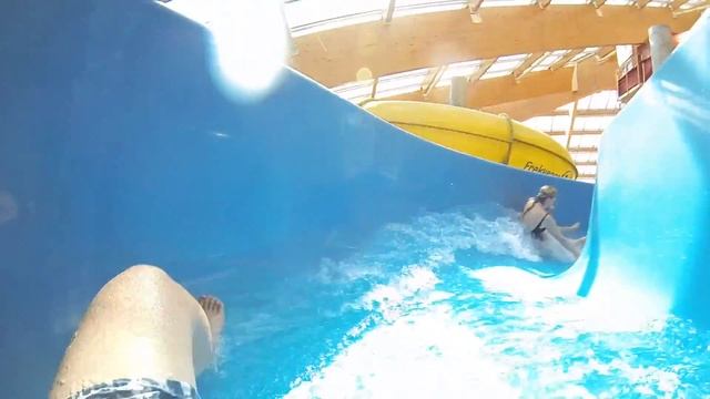 Как мы сходили в Аквапарк в Праге! AQUAPALACE Praha Vlog 073 смотреть онлайн