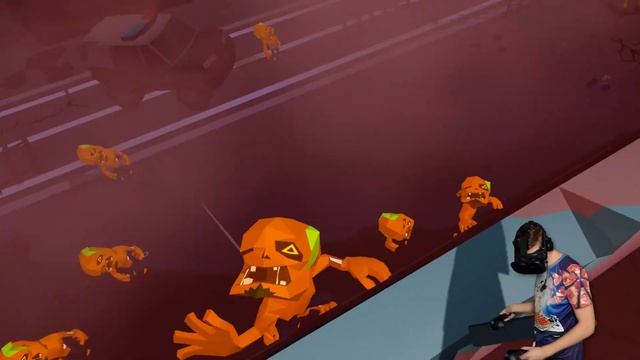 THROWING ANYTHING AT VIRTUAL REALITY ZOMBIES (Throw Anything VR HTC Vive Funny Gameplay) смотреть онлайн