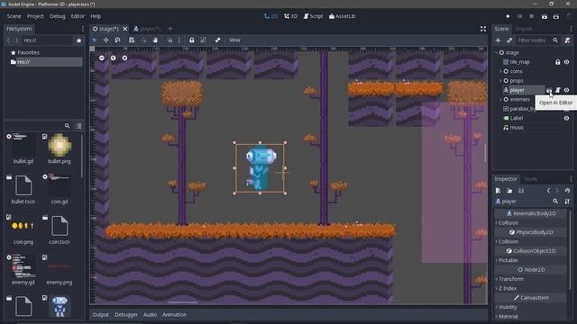Godot Tutorial #1 (Deutsch / German) - Szenen und Nodes смотреть онлайн