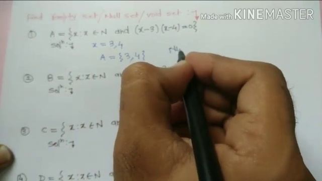 Empty Set#Null Set#Void Set /Class 11/ Sets / Chapter 1/NCERT/