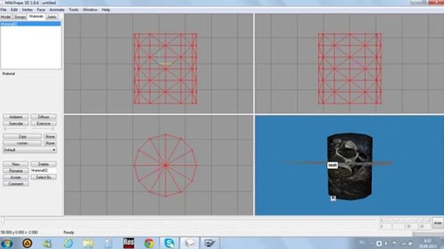 Урок MilkShape 3D Азы текстурирования смотреть онлайн