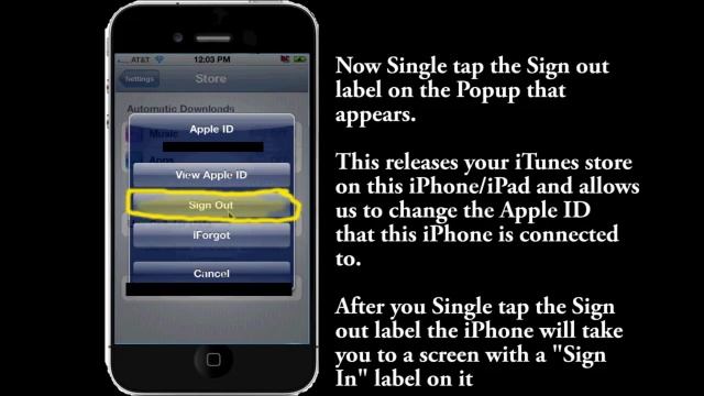 Change Itunes Store Apple Id on your iPhone/iPad or iTouch Step by Step Video instruction смотреть онлайн