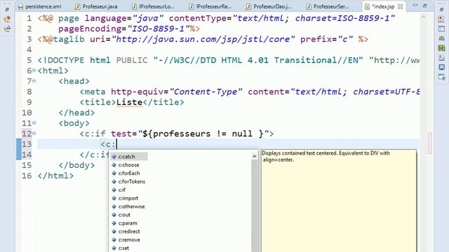 JEE EJB Wildfly video 4 sur 5 - Servlet - JSP - JSTL смотреть онлайн
