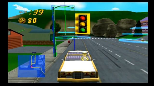 Let's Play "The Simpsons: Road Rage" - Extras, Exploits and Glitches смотреть онлайн