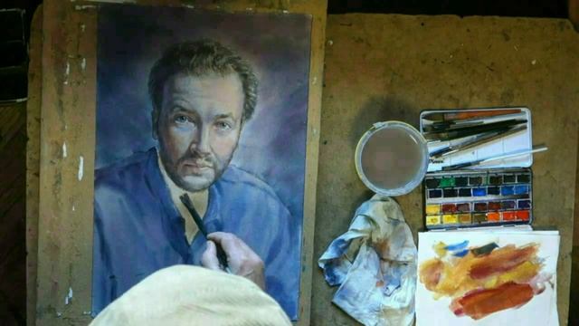 ПОРТРЕТ ВЛАДИМИРА МАКСАКОВА // РАССКАЗ О НОВЫХ КРАСКАХ PINAX EXTRA // ЛАЙТ ВЕРСИЯ смотреть онлайн