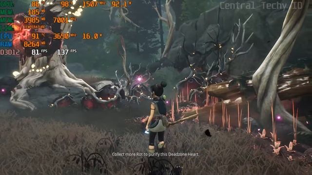 Kena: Bridge of Spirits Gaming Test | Nvidia Geforce RTX 3060 6GB 95W | Ryzen 7 5800h | 2021 смотреть онлайн
